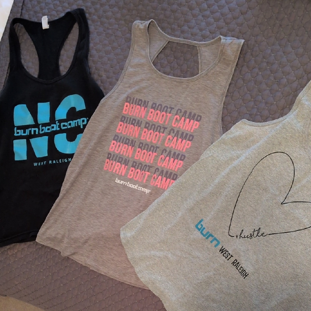 Burn Boot Camp Tank Tops Set